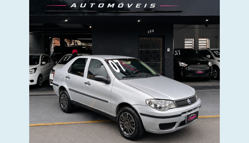 FIAT SIENA CELEBRATION 1.0 FIRE FLEX MANUAL 4P - PRATA - 2007 Foto 1 (Grande)