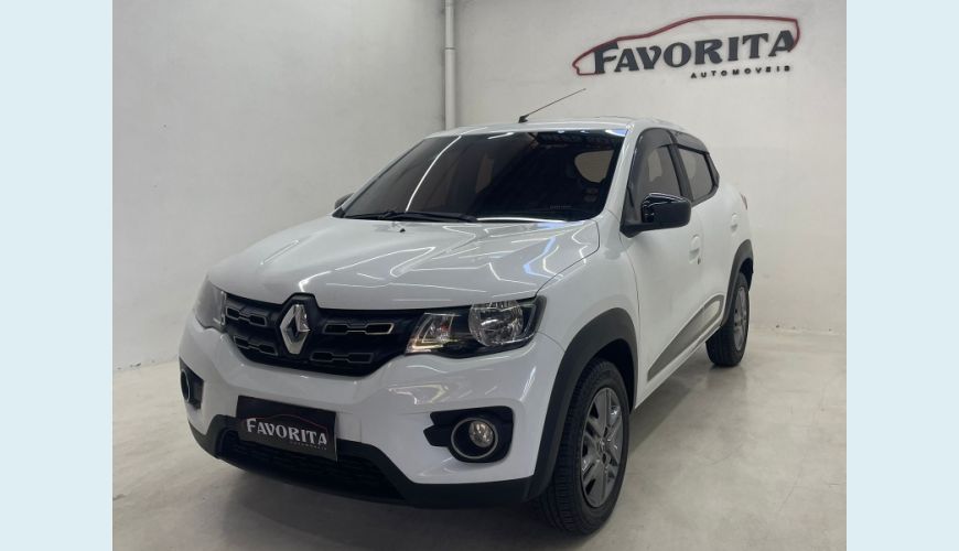 RENAULT KWID INTENSE 1.0 FLEX MANUAL 4P - BRANCO - 2020 Foto 1 (Grande)
