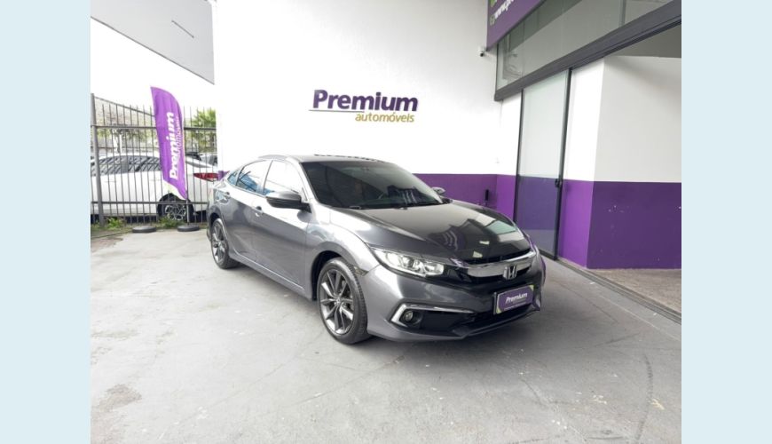 HONDA CIVIC FLEX AUT. 4P - CINZA - 2021 Foto 1 (Grande)