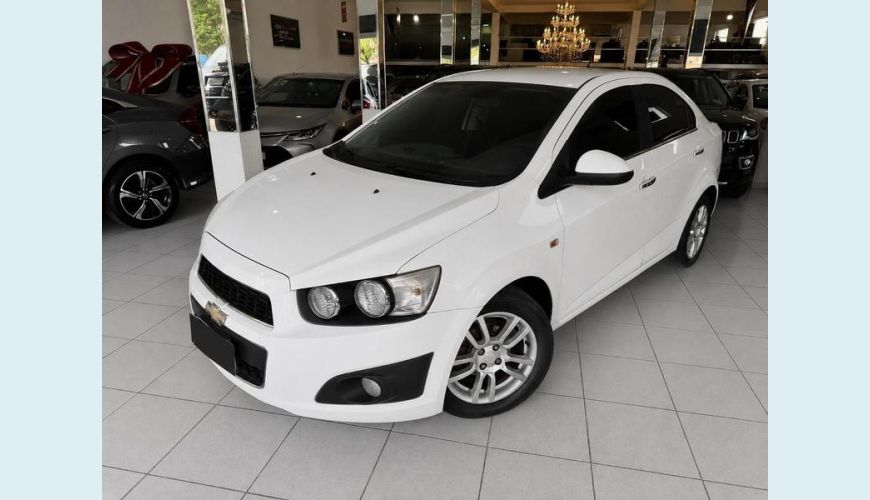 CHEVROLET CHEVROLET SONIC LTZ 1.6 16V FLEX MANUAL 4P - BRANCO - 2014 Foto 1 (Grande)