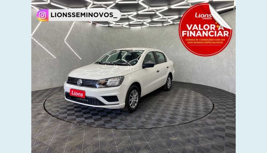 VOLKSWAGEN VOLKSWAGEN VOYAGE 1.0 MPI FLEX MANUAL 4P - BRANCO - 2022 Foto 1 (Grande)