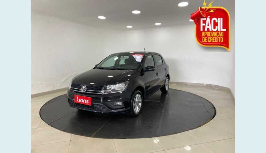 VOLKSWAGEN VOLKSWAGEN GOL 1.6 FLEX MANUAL 4P - PRETO - 2021 Foto 1 (Grande)