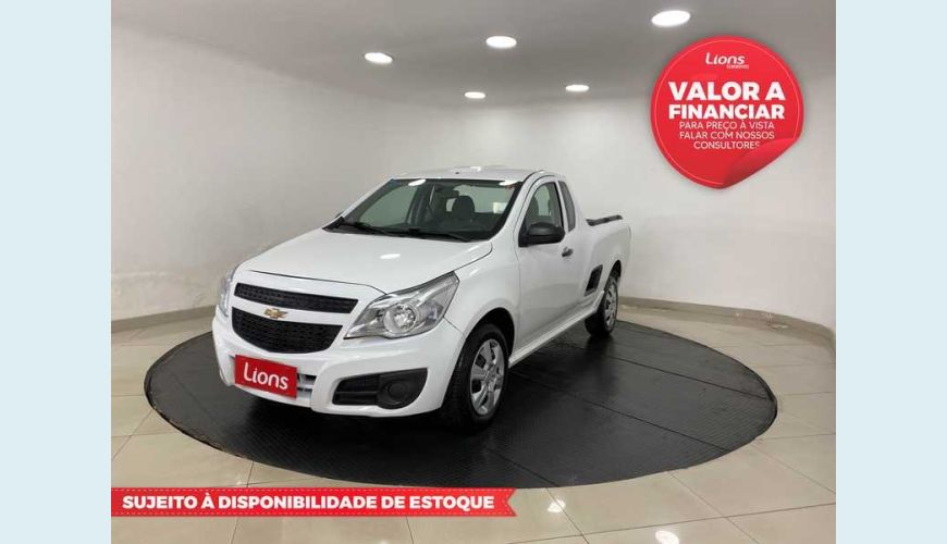 CHEVROLET CHEVROLET MONTANA LS 1.4 FLEX MANUAL 2P - BRANCO - 2018 Foto 1 (Grande)