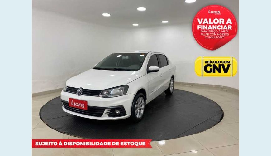 VOLKSWAGEN VOLKSWAGEN VOYAGE COMFORTLINE 1.0 MPI FLEX MANUAL 4P - BRANCO - 2017 Foto 1 (Grande)