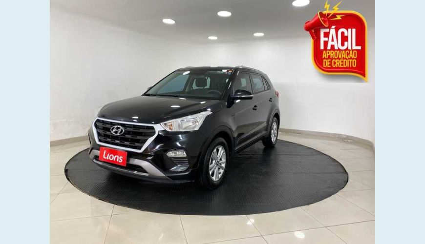 HYUNDAI HYUNDAI CRETA PULSE 1.6 FLEX MANUAL 4P - PRETO - 2017 Foto 1 (Grande)