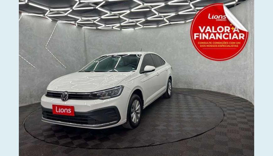 VOLKSWAGEN VOLKSWAGEN VIRTUS TSI 1.0 FLEX MANUAL 4P - BRANCO - 2024 Foto 1 (Grande)