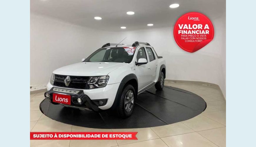 RENAULT RENAULT DUSTER OROCH DYNAMIQUE 2.0 16V FLEX AUT. 4P - BRANCO - 2020 Foto 1 (Grande)