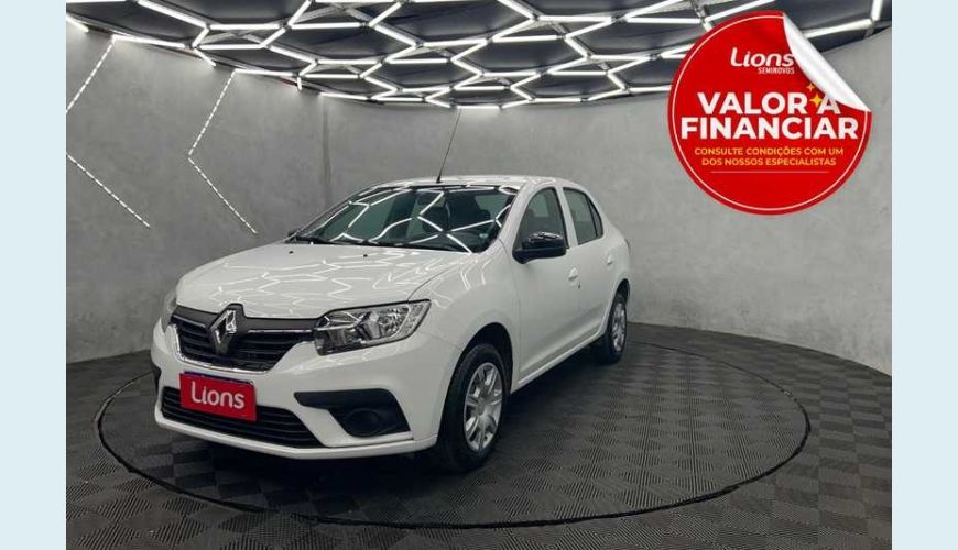 RENAULT RENAULT LOGAN ZEN 1.0 FLEX MANUAL 4P - BRANCO - 2024 Foto 1 (Grande)