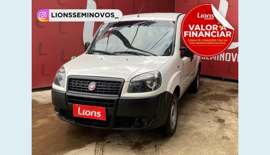 FIAT FIAT DOBLO CARGO 1.8 FLEX MANUAL 3P - BRANCO - 2021 Foto 1 (Grande)