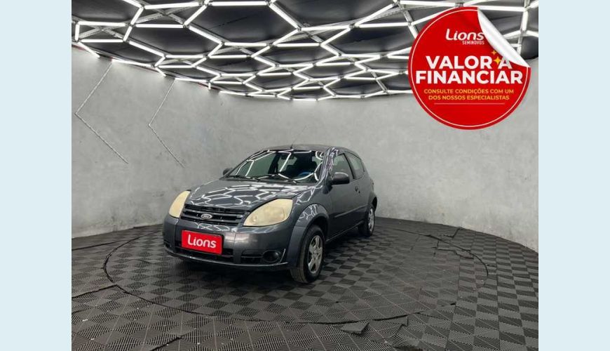 FORD FORD KA 1.0 FLEX MANUAL 3P - CINZA - 2011 Foto 1 (Grande)