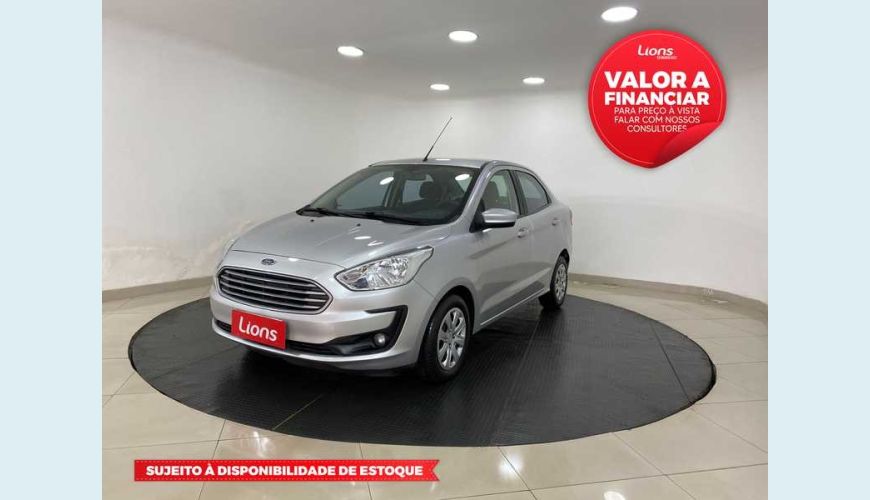 FORD FORD KA SEDAN SE 1.5 12V FLEX MANUAL 4P - PRATA - 2019 Foto 1 (Grande)