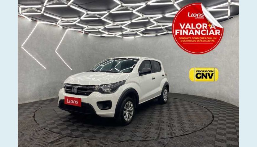 FIAT FIAT MOBI LIKE 1.0 FLEX MANUAL 4P - BRANCO - 2021 Foto 1 (Grande)