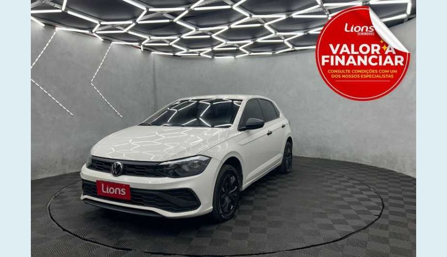 VOLKSWAGEN VOLKSWAGEN POLO TRACK 1.0 FLEX MANUAL 4P - BRANCO - 2023 Foto 1 (Grande)
