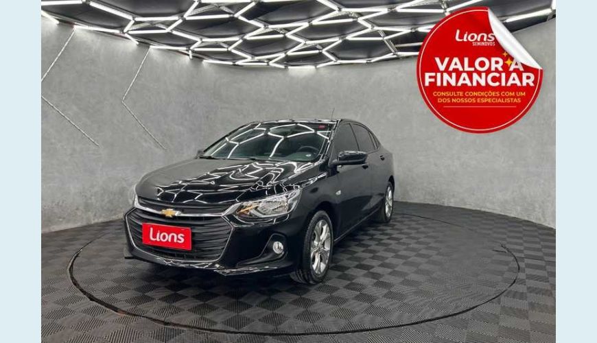 CHEVROLET CHEVROLET ONIX PLUS LTZ 1.0 TURBO FLEX AUT. 4P - PRETO - 2023 Foto 1 (Grande)