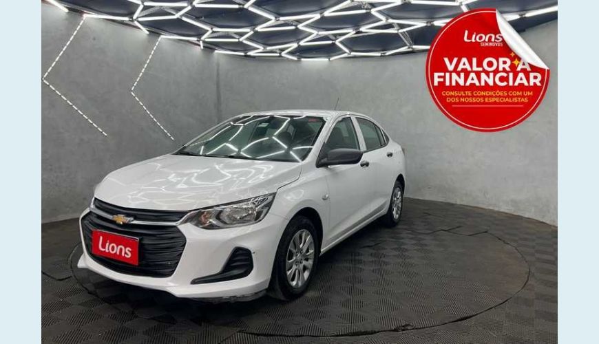 CHEVROLET CHEVROLET ONIX PLUS 1.0 TURBO FLEX AUT. 4P - BRANCO - 2023 Foto 1 (Grande)
