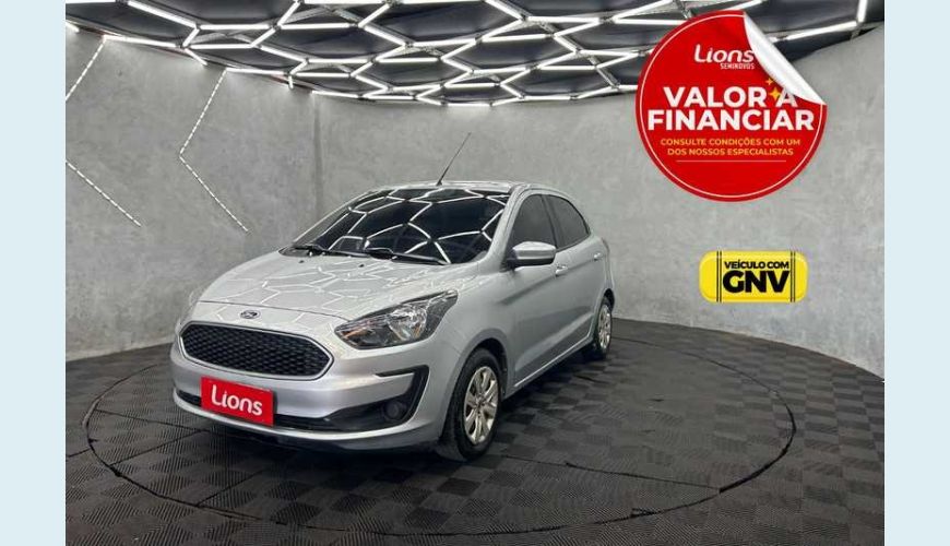 FORD KA SE 1.0 FLEX MANUAL 4P - PRATA - 2020 Foto 1 (Grande)