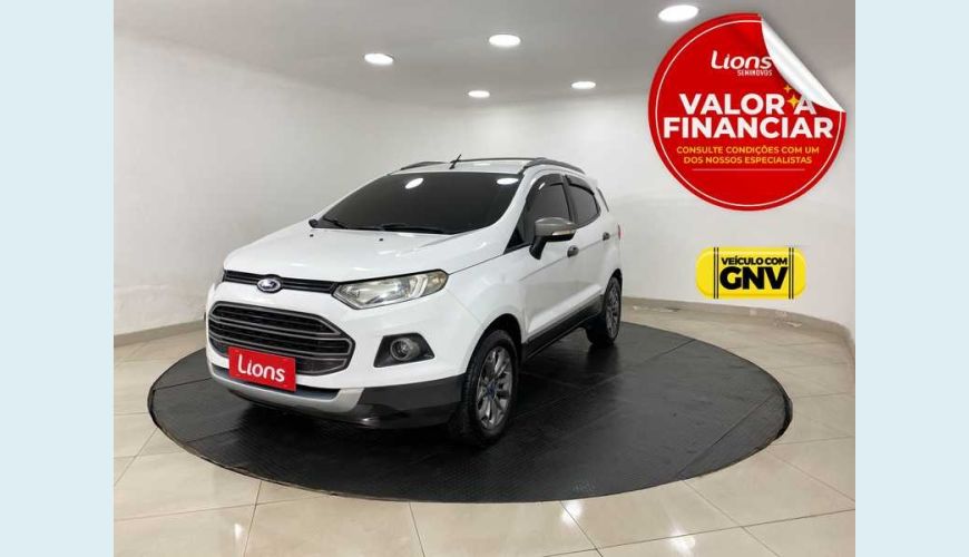 FORD ECOSPORT FREESTYLE 1.6 16V FLEX MANUAL 4P - BRANCO - 2013 Foto 1 (Grande)
