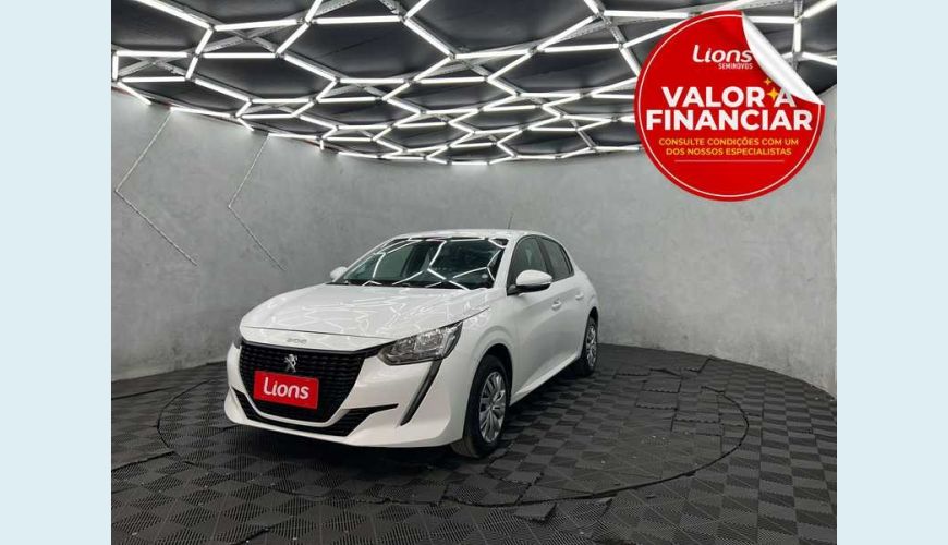 PEUGEOT 208 LIKE 1.6 FLEX MANUAL 4P - BRANCO - 2022 Foto 1 (Grande)