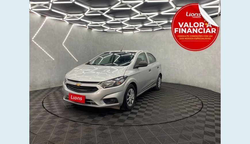 CHEVROLET ONIX JOY 1.0 FLEX MANUAL 4P - PRATA - 2020 Foto 1 (Grande)