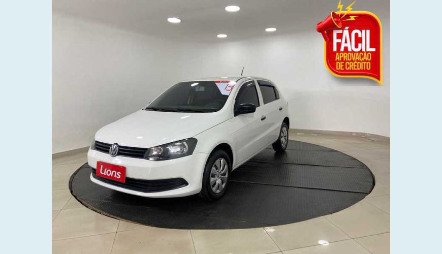 VOLKSWAGEN GOL TEC 1.0 FLEX MANUAL 4P - BRANCO - 2013 Foto 1 (Grande)