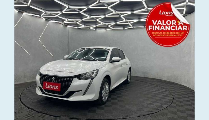 PEUGEOT 208 ACTIVE 1.6 FLEX 16V MANUAL 4P - BRANCO - 2022 Foto 1 (Grande)