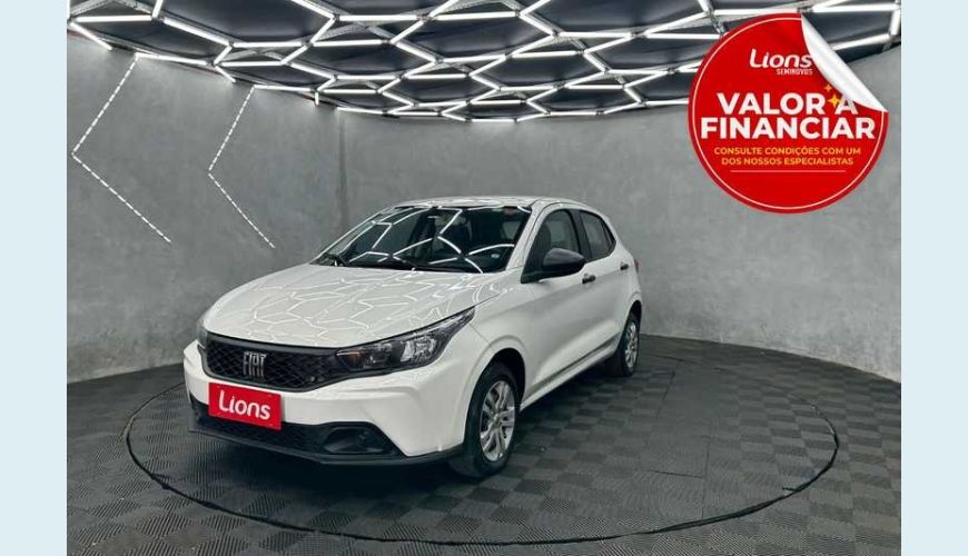 FIAT ARGO 1.0 FLEX - BRANCO - 2023 Foto 1 (Grande)