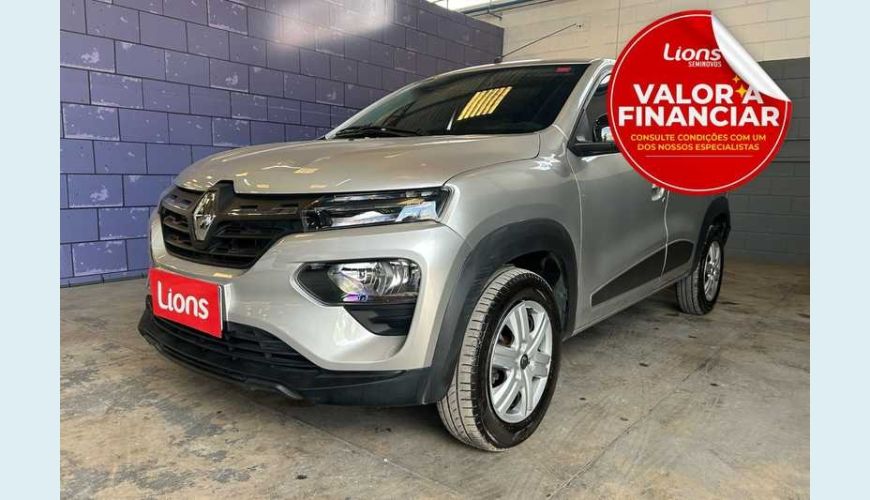 RENAULT KWID INTENSE 1.0 FLEX MANUAL 4P - PRATA - 2025 Foto 1 (Grande)