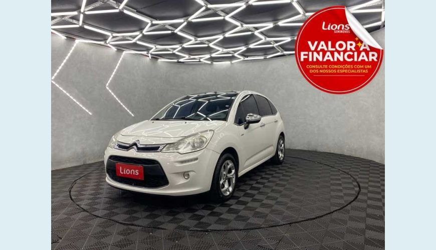 CITROËN C3 PICASSO EXCLUSIVE 1.6 VTI 120 FLEX AUT. 4P - BRANCO - 2015 Foto 1 (Grande)
