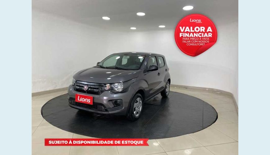 FIAT MOBI LIKE 1.0 FLEX MANUAL 4P - CINZA - 2020 Foto 1 (Grande)