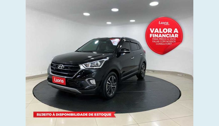 HYUNDAI CRETA PRESTIGE 2.0 FLEX AUT. 4P - PRETO - 2021 Foto 1 (Grande)