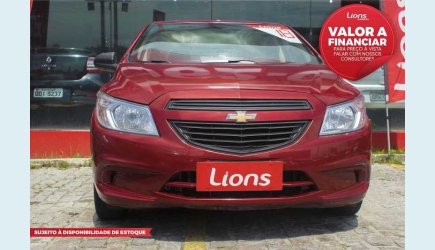 CHEVROLET ONIX JOY SPE 1.0 FLEX MANUAL 4P - VERMELHO - 2018 Foto 1 (Grande)