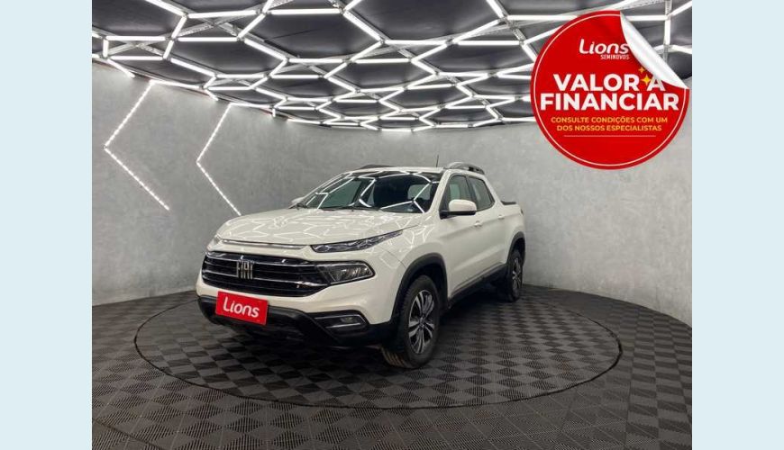 FIAT TORO FREEDOM 1.3 TURBO FLEX AUT. 4P - BRANCO - 2022 Foto 1 (Grande)