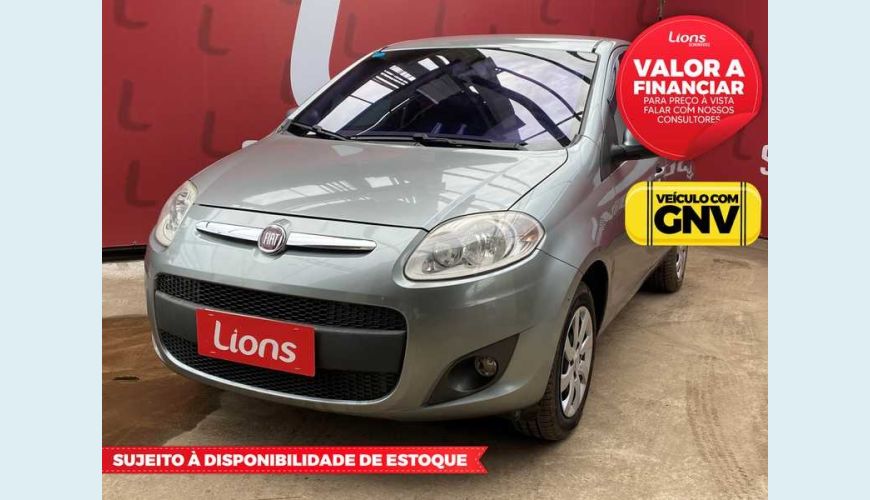 FIAT PALIO ATTRACTIVE 1.0 8V FLEX MANUAL 4P - CINZA - 2013 Foto 1 (Grande)