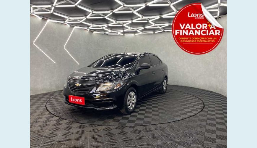 CHEVROLET PRISMA JOY 1.0 FLEX MANUAL 4P - PRETO - 2019 Foto 1 (Grande)