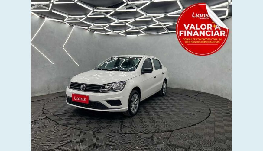 VOLKSWAGEN VOYAGE 1.0 MPI FLEX MANUAL 4P - BRANCO - 2023 Foto 1 (Grande)