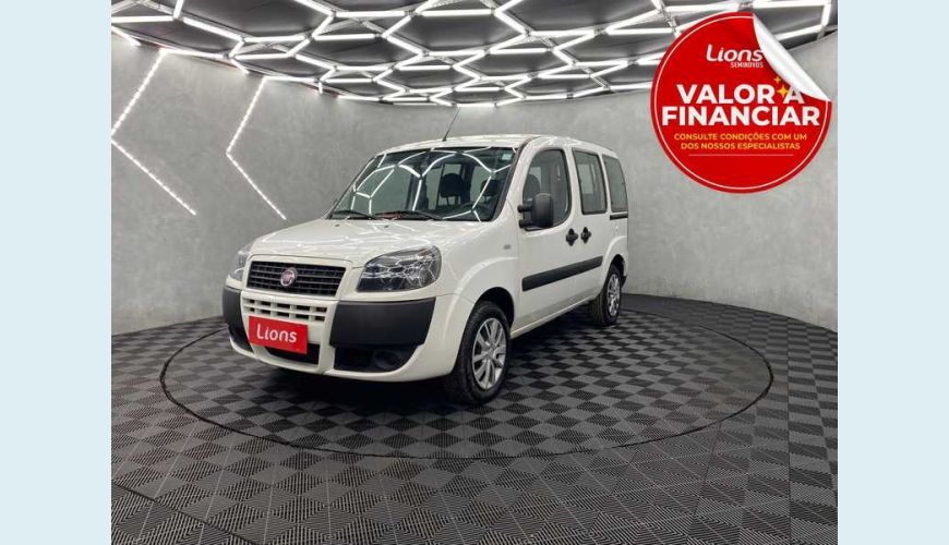 FIAT FIAT DOBLO ESSENCE 1.8 16V FLEX MANUAL 4P - BRANCO - 2020 Foto 1 (Grande)