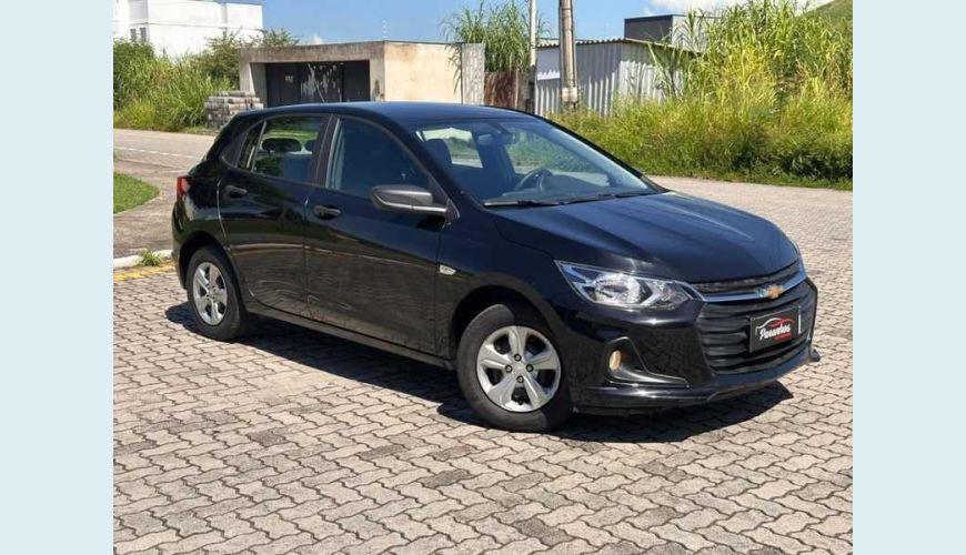 CHEVROLET CHEVROLET ONIX 1.0 FLEX MANUAL 4P - PRETO - 2025 Foto 1 (Grande)