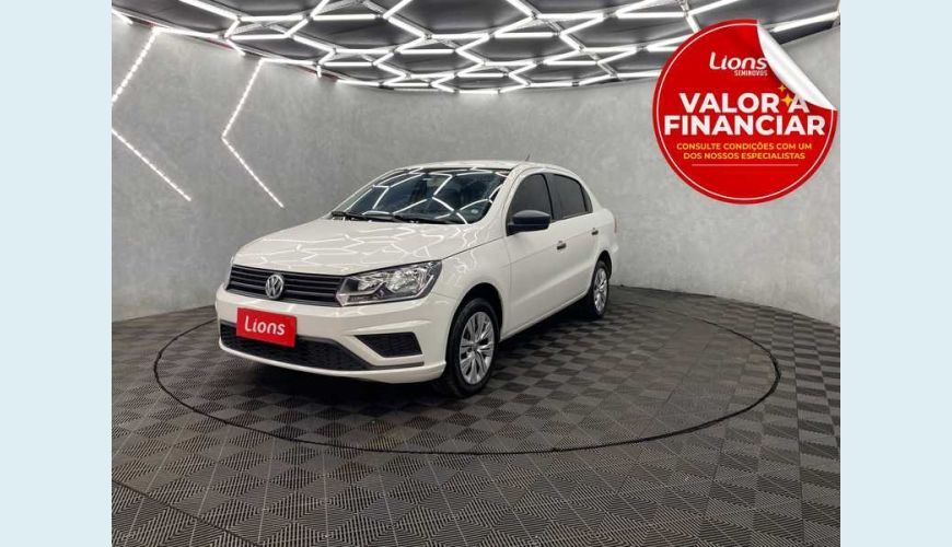 VOLKSWAGEN VOYAGE TRENDLINE 1.6 FLEX MANUAL 4P - BRANCO - 2018 Foto 1 (Grande)