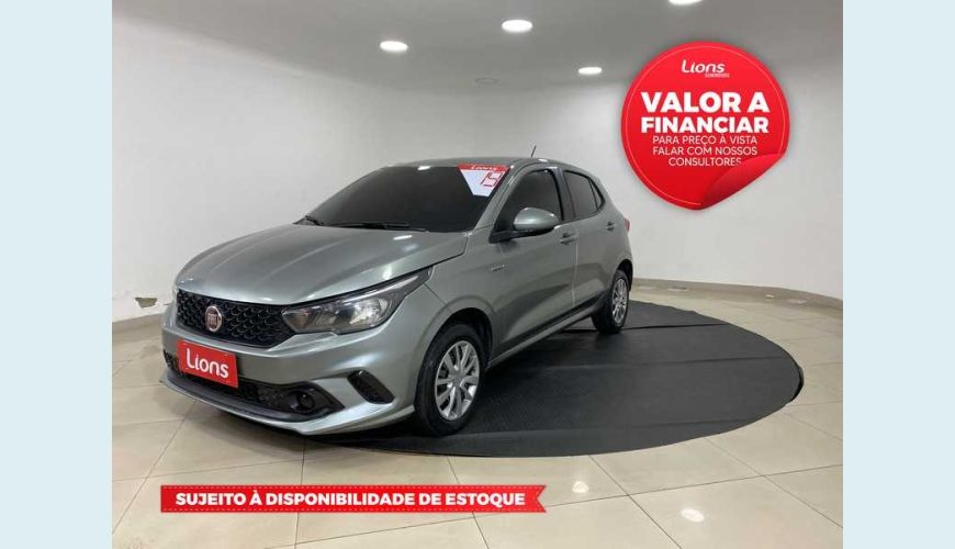 FIAT ARGO DRIVE 1.0 FLEX MANUAL 4P - CINZA - 2019 Foto 1 (Grande)