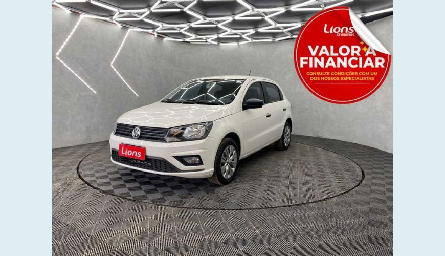 VOLKSWAGEN GOL 1.6 FLEX MANUAL 4P - BRANCO - 2021 Foto 1 (Grande)
