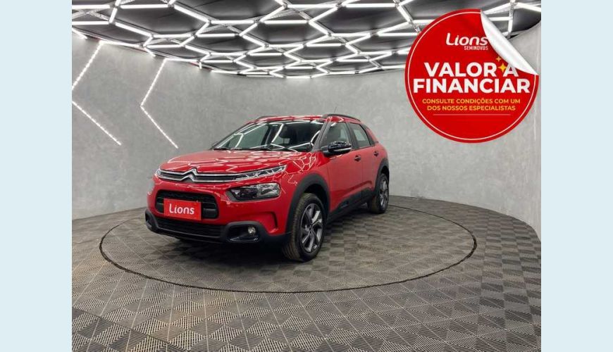 CITROËN C4 CACTUS FEEL 1.6 FLEX AUT. 4P - VERMELHO - 2022 Foto 1 (Grande)