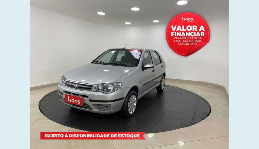 FIAT FIAT PALIO FIRE 1.0 8V FLEX MANUAL 4P - PRATA - 2011 Foto 1 (Grande)