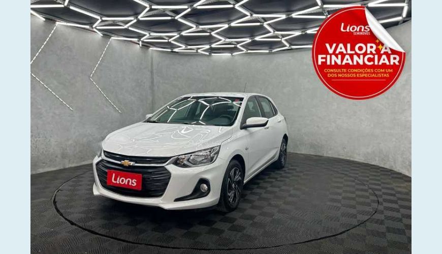 CHEVROLET ONIX LT 1.0 TURBO FLEX MANUAL 4P - BRANCO - 2024 Foto 1 (Grande)