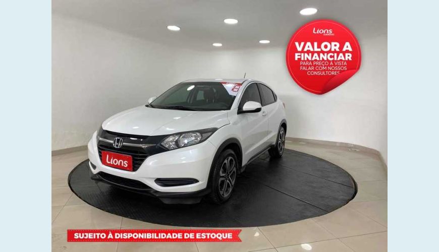 HONDA HR-V LX 1.8 I-VTEC FLEX AUT. 4P - BRANCO - 2018 Foto 1 (Grande)