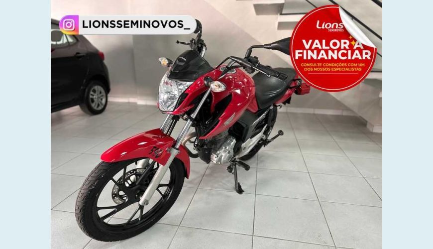 HONDA CG 160 FAN FLEX - VERMELHO - 2022 Foto 1 (Grande)