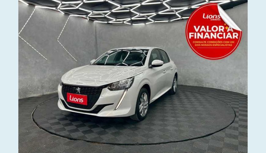 PEUGEOT 208 ACTIVE 1.6 16V FLEX MANUAL 4P - BRANCO - 2022 Foto 1 (Grande)
