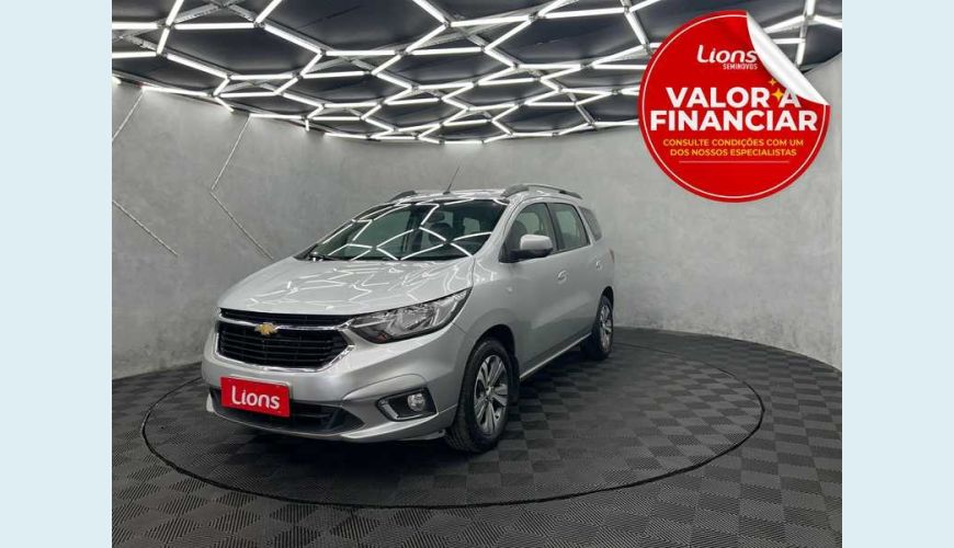 CHEVROLET CHEVROLET SPIN PREMIER 1.8 FLEX AUT. 4P - PRATA - 2023 Foto 1 (Grande)