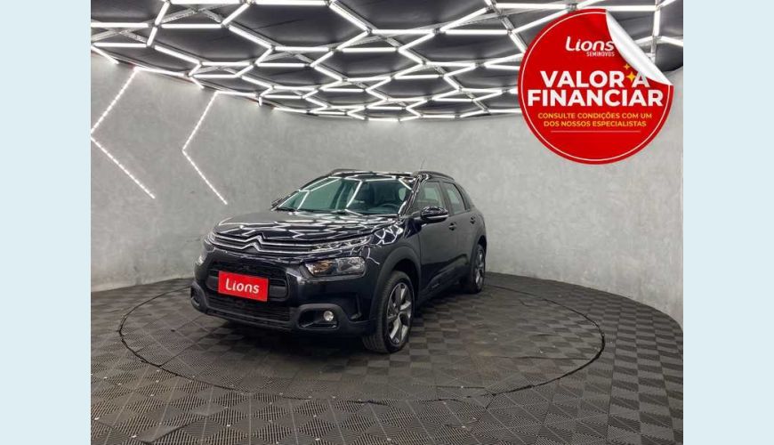 CITROËN C4 CACTUS 1.6 FEEL AUT. FLEX - PRETO - 2023 Foto 1 (Grande)