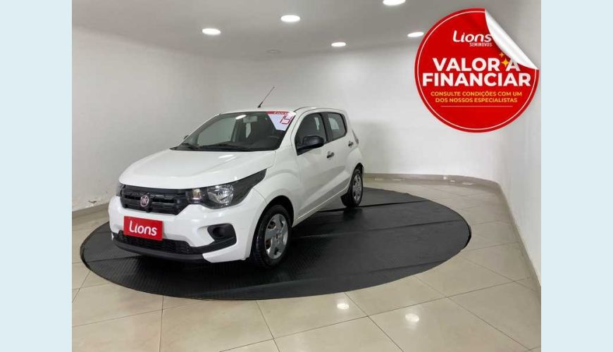 FIAT FIAT MOBI EVO LIKE 1.0 FLEX MANUAL 4P - BRANCO - 2019 Foto 1 (Grande)