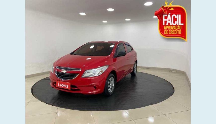 CHEVROLET ONIX LT SPE 1.0 FLEX MANUAL 4P - VERMELHO - 2015 Foto 1 (Grande)